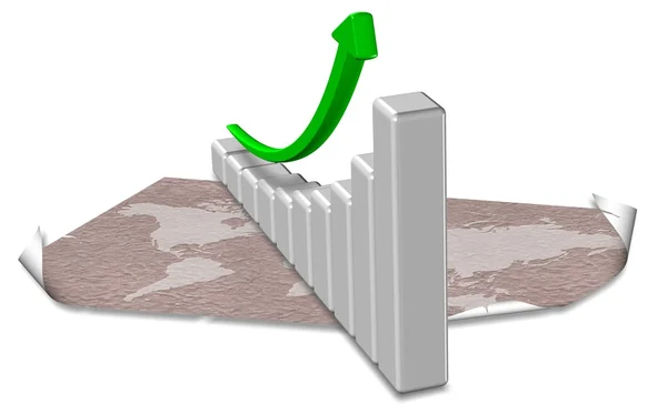 Croissance mondiale — Photo