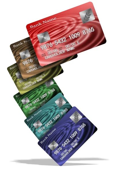 Credit cards — Stock Photo, Image