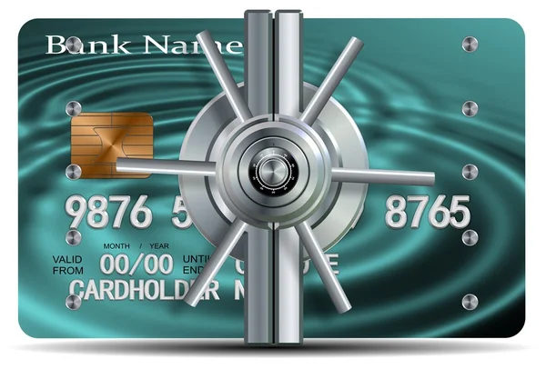 Credit card security — Stock Photo, Image