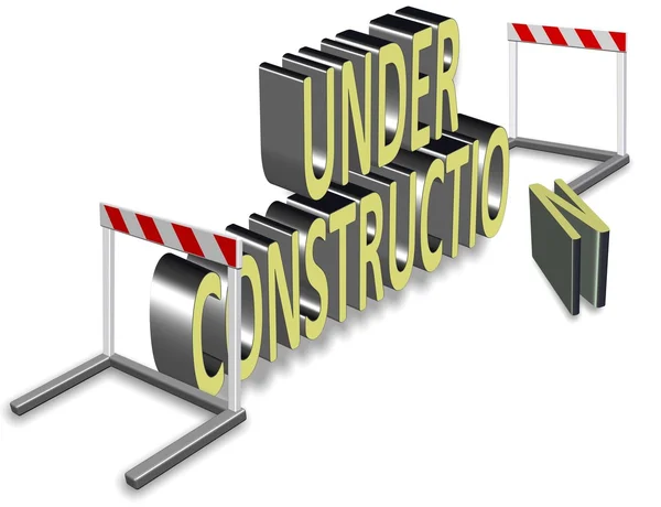 Under construction — Stock Photo, Image