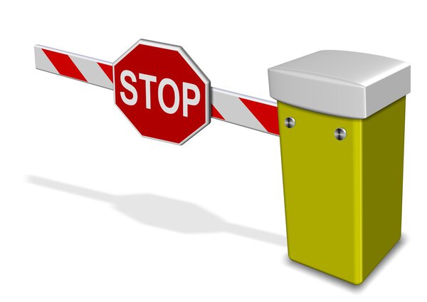 Барьер парковки