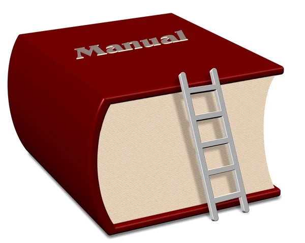 Manual book — Stock Photo, Image