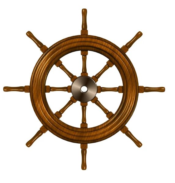 Ship wheel — Stock Photo, Image