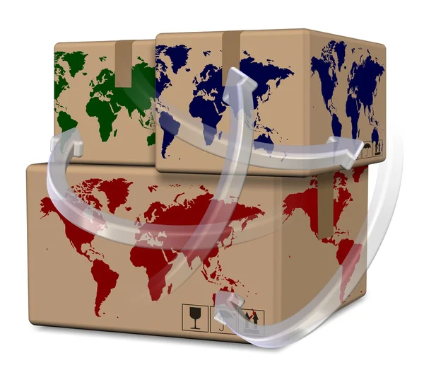 World distribution — Stock Photo, Image