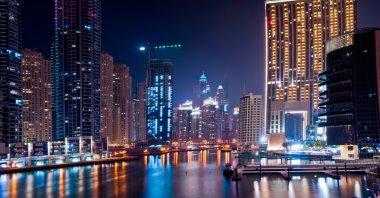 Dubai deniz manzarası