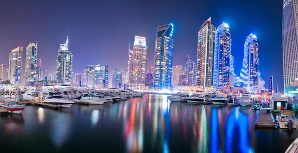 Dubai Marine Skyline — Stock Photo, Image