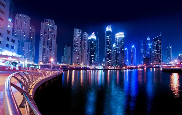 Dubai Marine Skyline — Stock Photo, Image