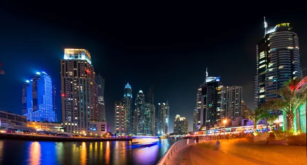 Dubai Marine Skyline — Stock Photo, Image