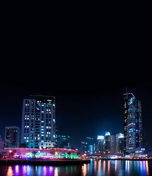 Dubai Marine Skyline — Stock Photo, Image