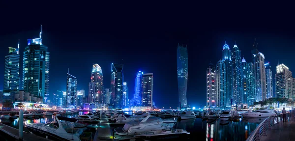 Dubai Marine Skyline — Stock Photo, Image