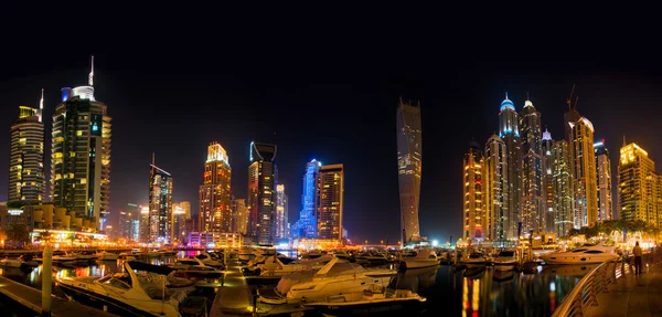 Dubai Marine Skyline — Stock Photo, Image
