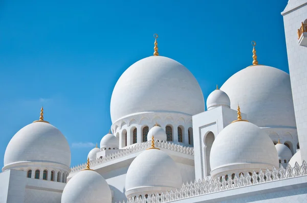 Abu dhabi witte sheikh zayed moskee — Stockfoto