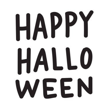 Cadılar bayramın kutlu olsun. El çizimi yaratıcı harfler. Bayram tebrik kartı ve davetiye tasarımı, el ilanları, posterler, bayram bayramı pankartları