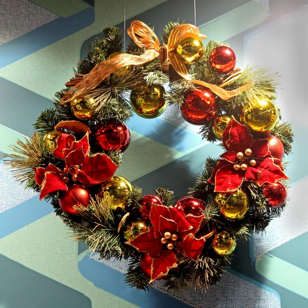 Christmas wreath — Zdjęcie stockowe