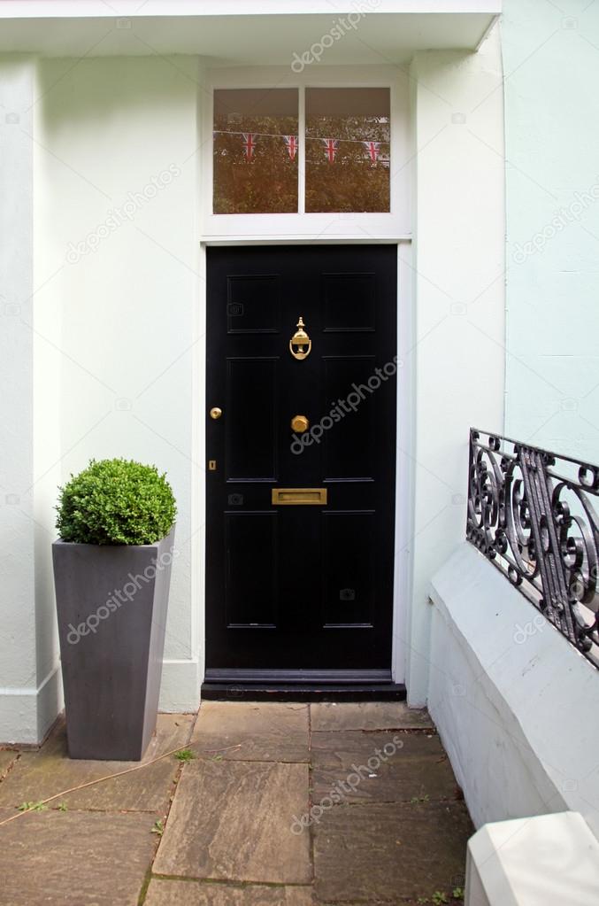 Black door