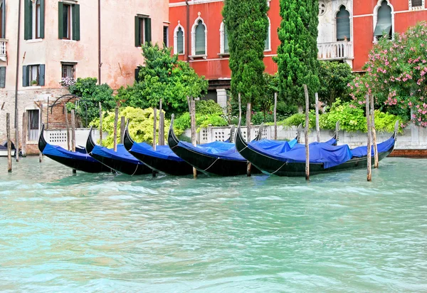 Gôndolas de Veneza — Fotografia de Stock