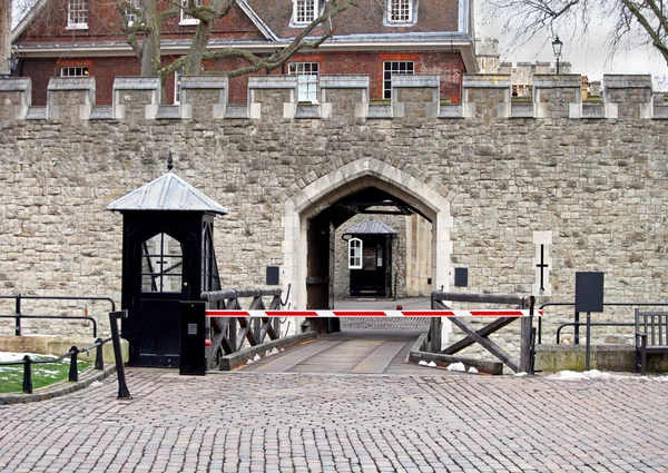 Tower of London entrance — Stock Photo, Image