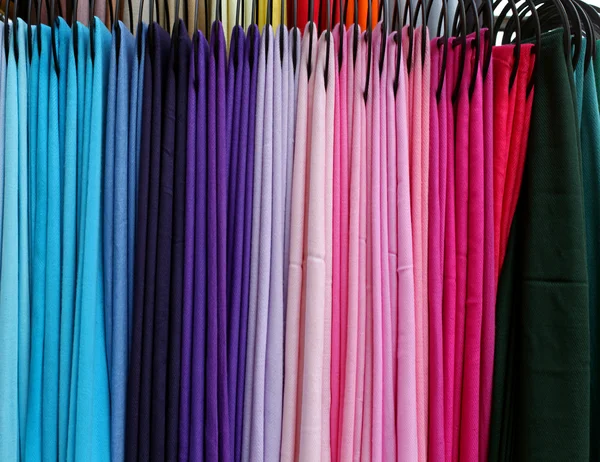 Colorful pashmina — Stock Photo, Image