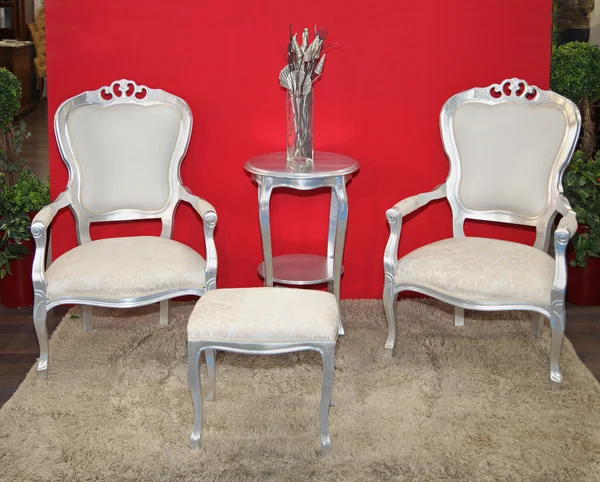 Cadeiras vintage — Fotografia de Stock