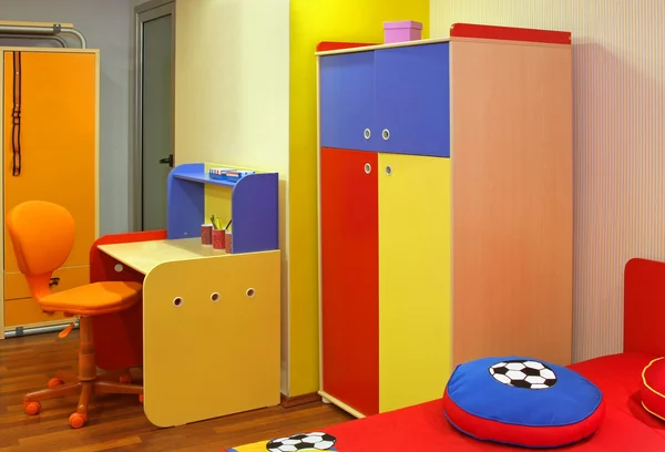 Chambre enfant colorée — Photo