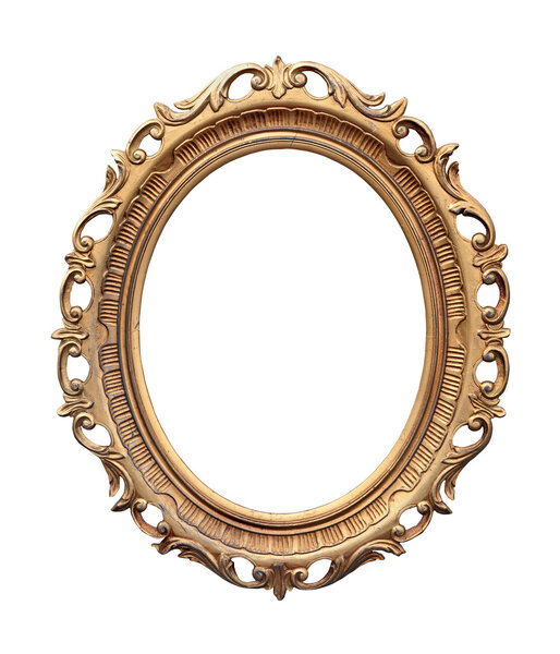 Oval frame