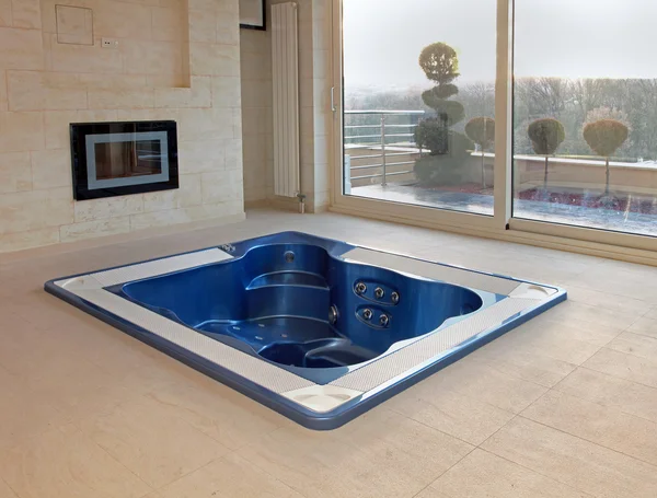 Floor hot tub — Stock Photo, Image