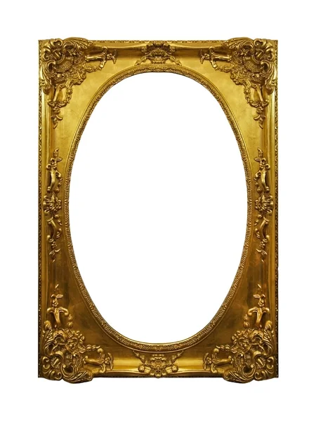 Gold shiny frame — Stock Photo, Image