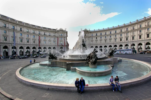 Fontana delle Naiadi — Zdjęcie stockowe