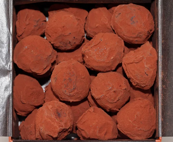 Çikolata truffles — Stok fotoğraf