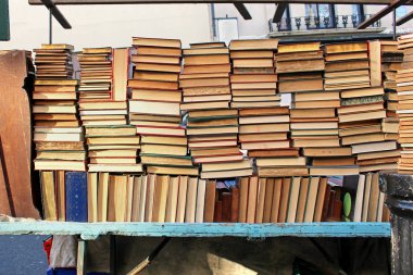 eski kitaplar kazık