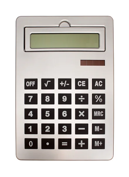 Silver calculator — Stock Photo, Image