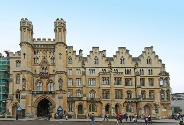 Westminster abbey yan giriş — Stok fotoğraf