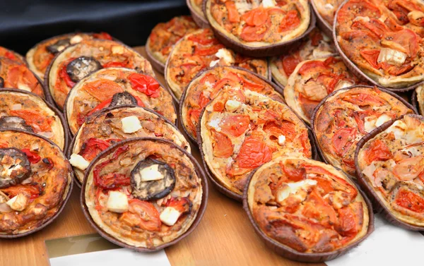 Міні піци — стокове фото