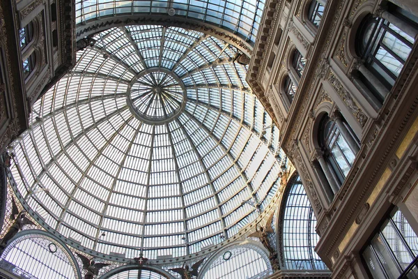 Galleria vittorio emanuele Neapol — Stock fotografie