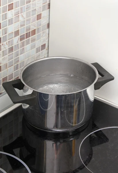 Water boiling — Stock Photo, Image