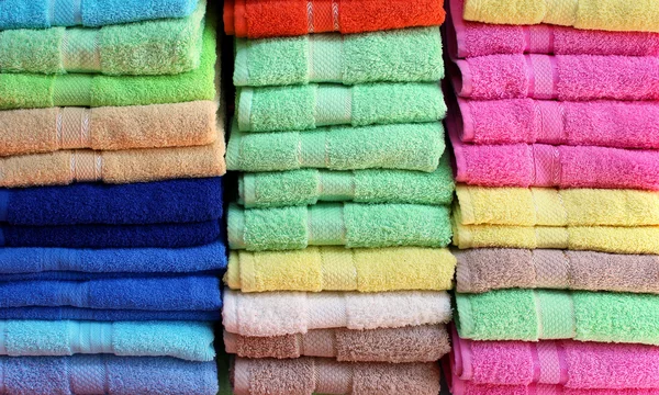 Towels stack — Stock Photo, Image