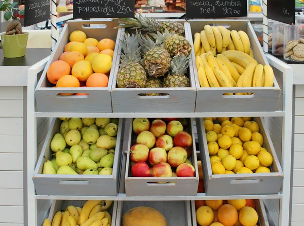 Tienda de alimentos ecológicos — Foto de Stock