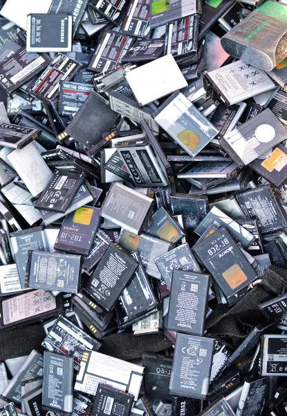 Baterías recicladas —  Fotos de Stock