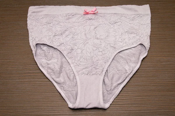 Hoge Taille Biologisch Katoen Vrouwelijke Onderbroeken Comfortabel Dragen — Stockfoto