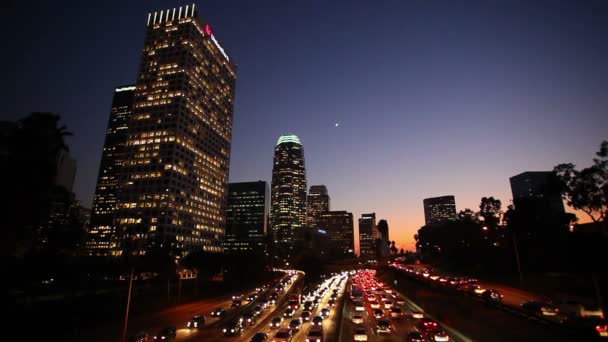 Auto-estrada de Los Angeles — Vídeo de Stock