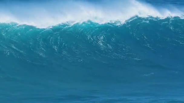 Onda azul do oceano — Vídeo de Stock