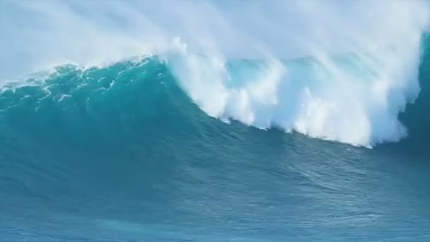 Blue Ocean Wave — Stock Video