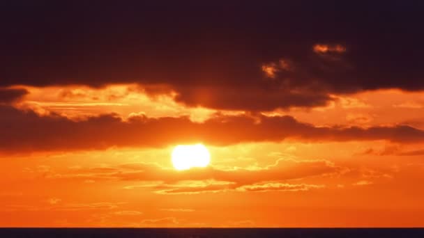 Atardecer lapso de tiempo — Vídeo de stock