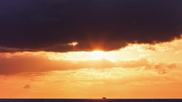 Zonsondergang time-lapse — Stockvideo