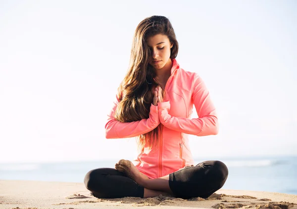 Meditação matinal — Fotografia de Stock