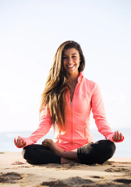 Meditação matinal — Fotografia de Stock