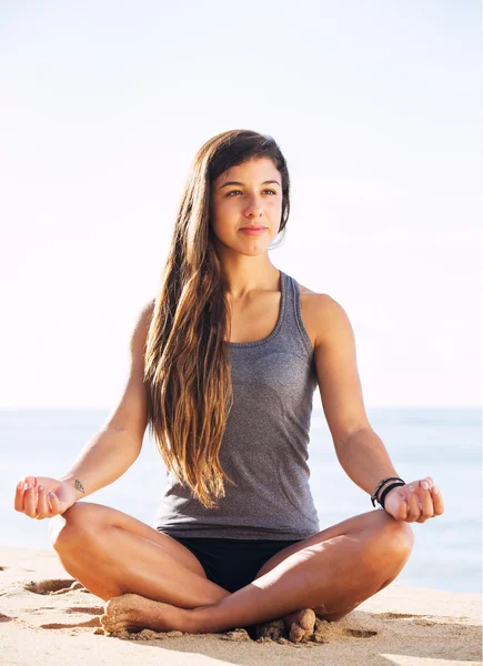 Meditação matinal — Fotografia de Stock