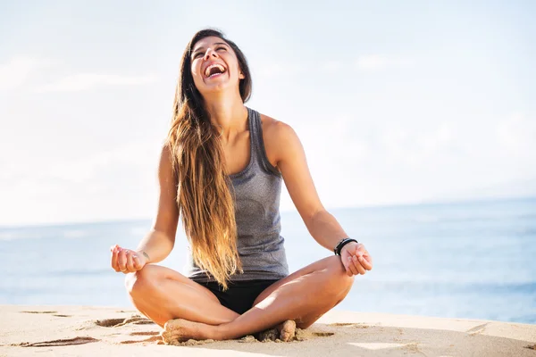 Meditação matinal — Fotografia de Stock