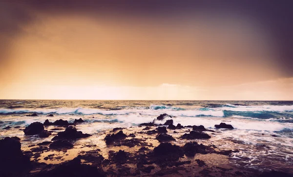 Puesta de sol hawaiana — Foto de Stock