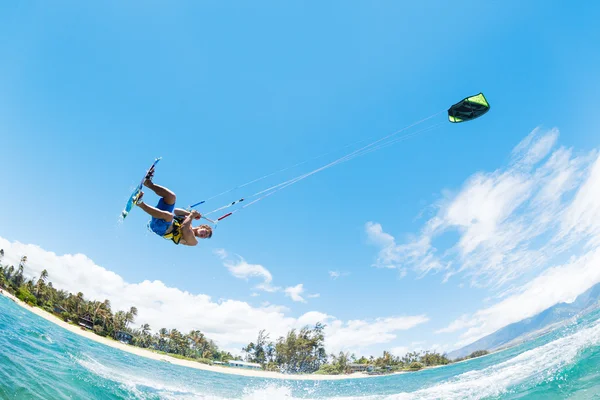 Kitesurfen — Stockfoto